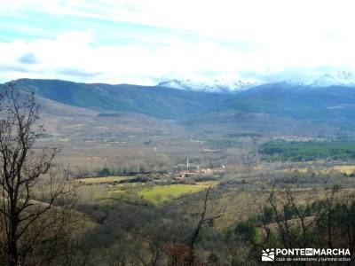 Carro del Diablo - Valle del Lozoya; presillas de rascafria pueblos de madrid embalse